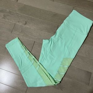 buff bunny collection mint pants with mesh
